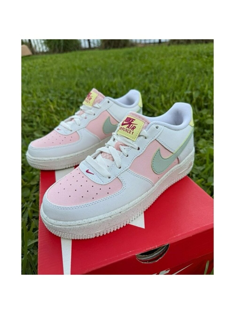 6Y | 7.5 WOMEN'S NIKE AIR FORCE ONE AF1 DR4853-100 SUMMIT MULTICOLOR SNEAKERS